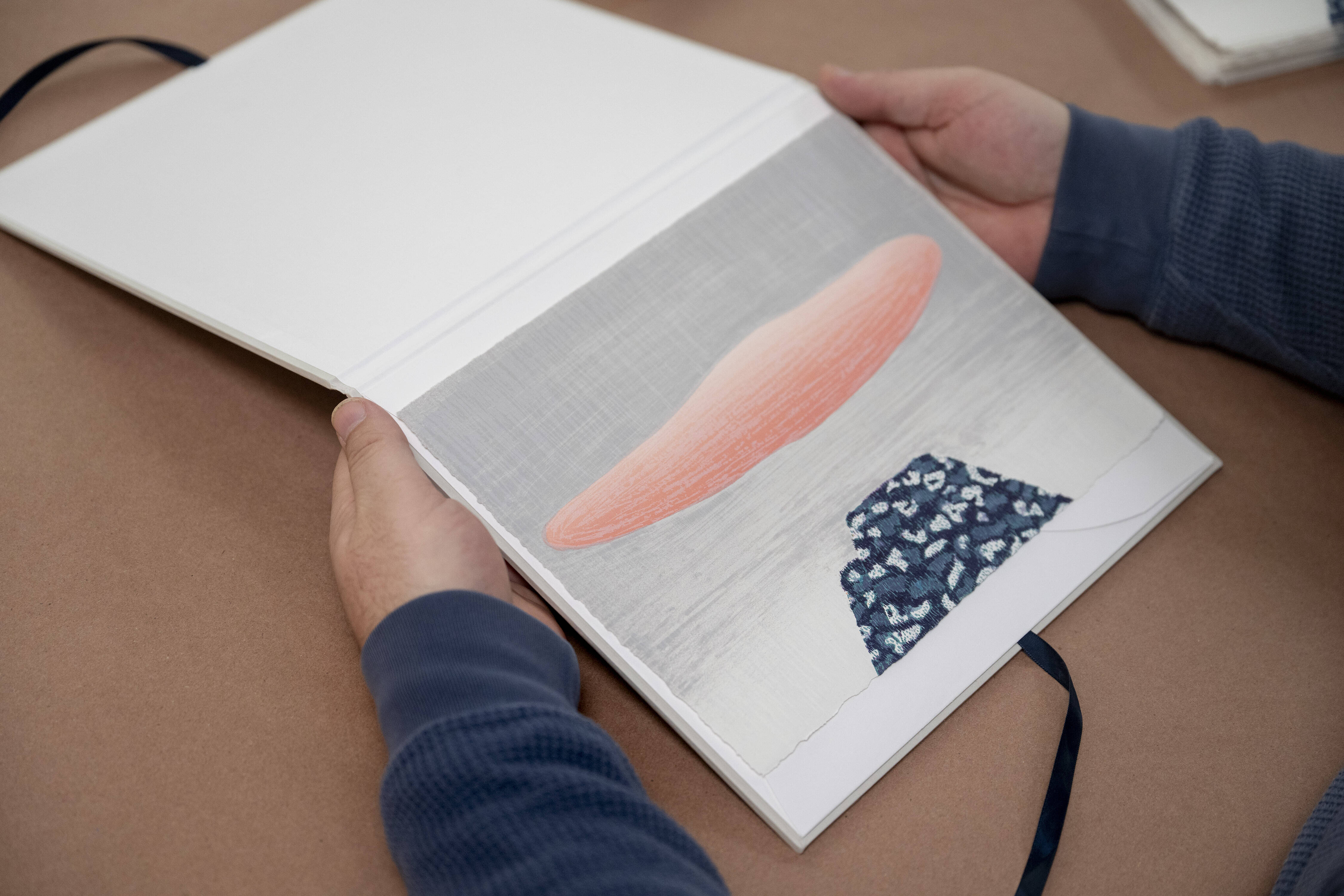 The story behind William Monk’s new lithograph, Mount Atom, 2025