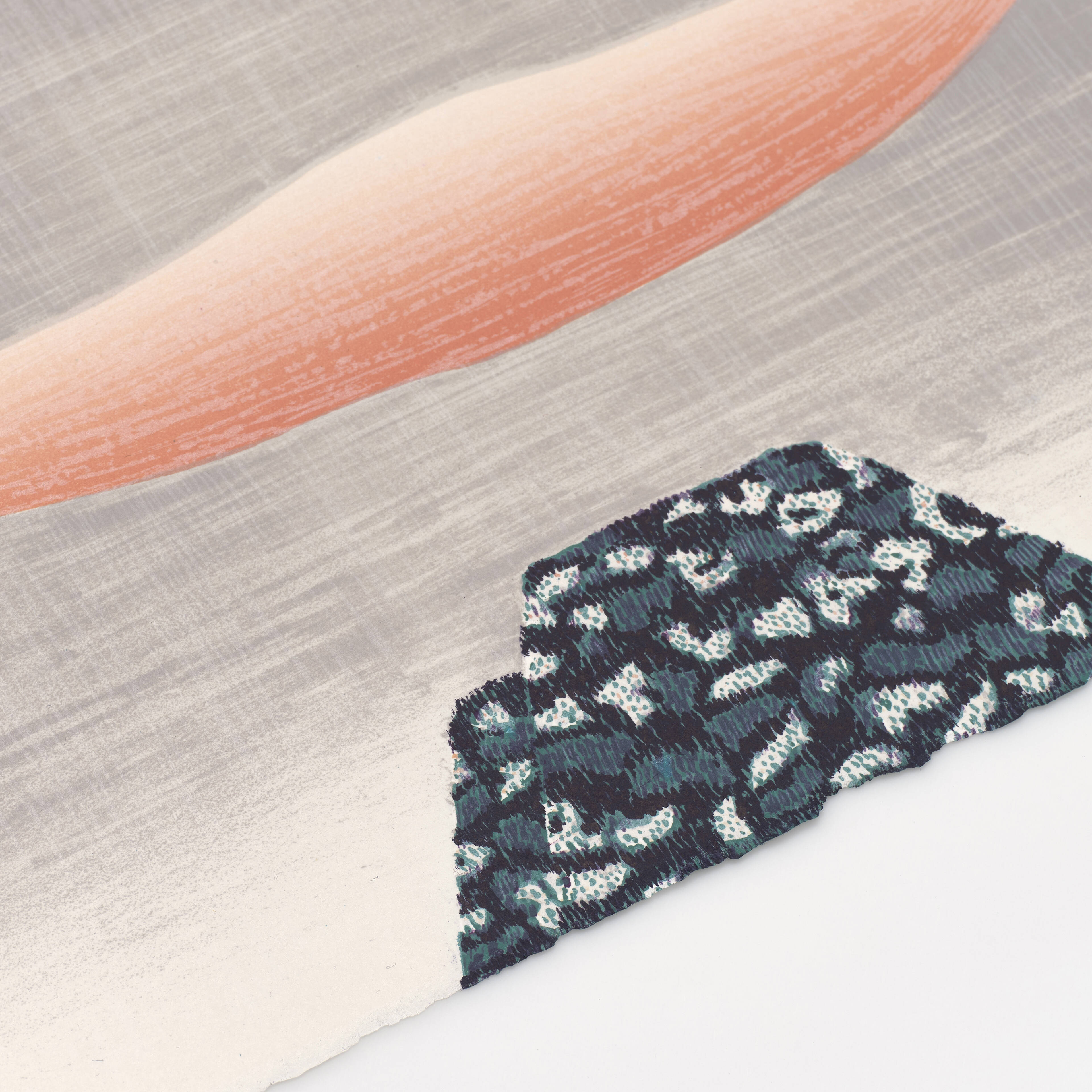 The story behind William Monk’s new lithograph, Mount Atom, 2025