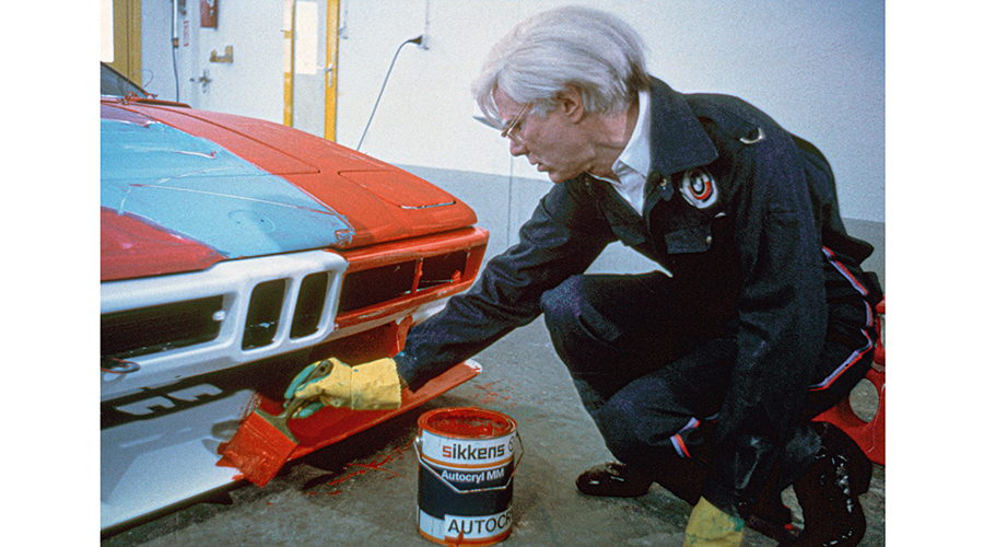 Learn the story behind Andy Warhol's BMW Art Car