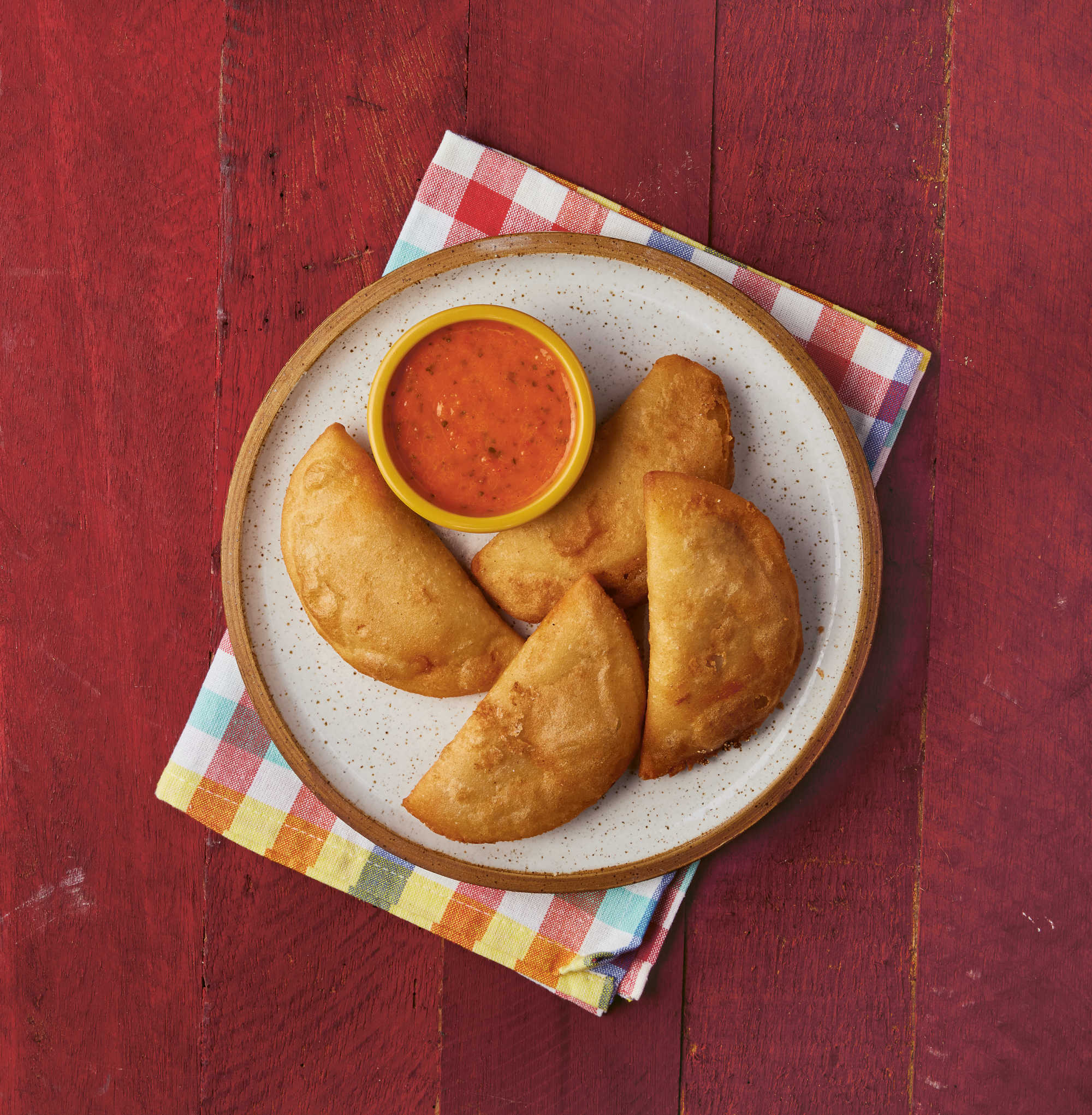 Potato and Peanut Empanadas. Photo: Jimena Agois