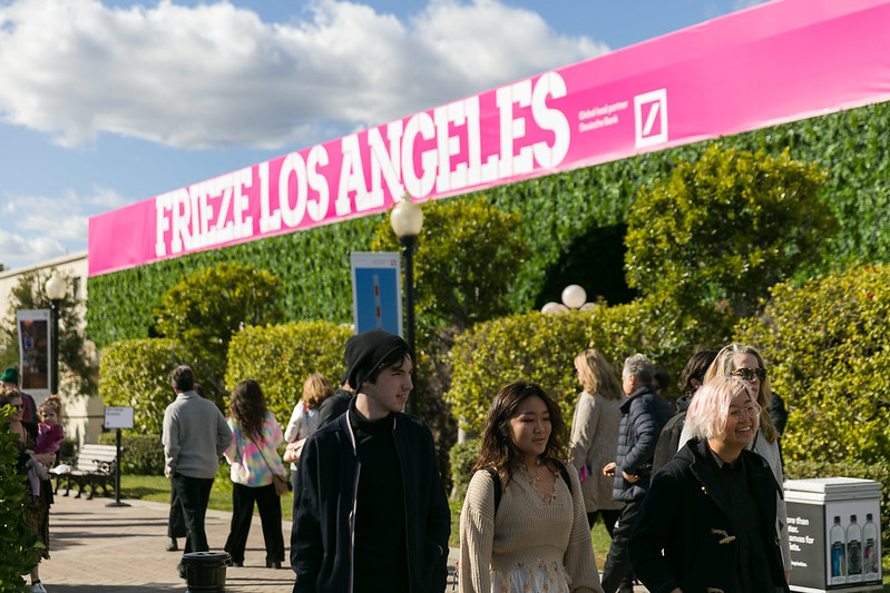 Frieze Los Angeles. Photo by Mark Blower. Courtesy of Mark Blower/Frieze.