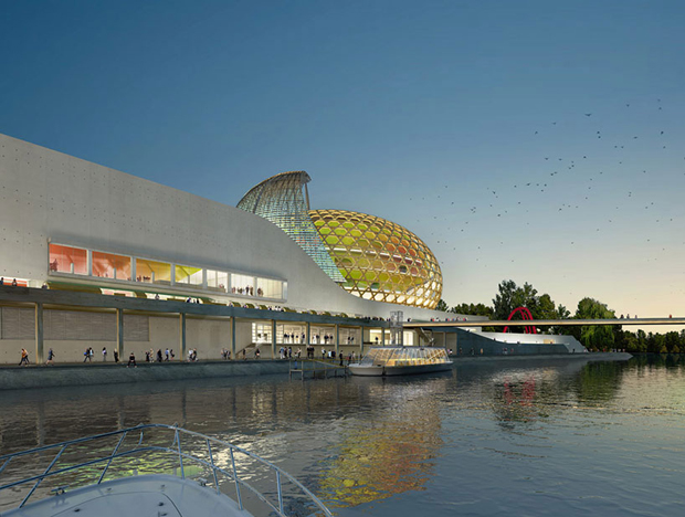 Cité Musicale in Paris by Shigeru Ban