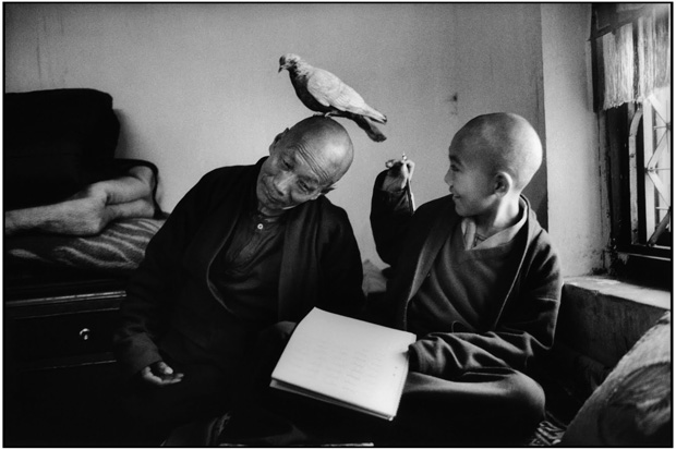  Buddhist monastery,  Nepal (1996) by Martine Franck