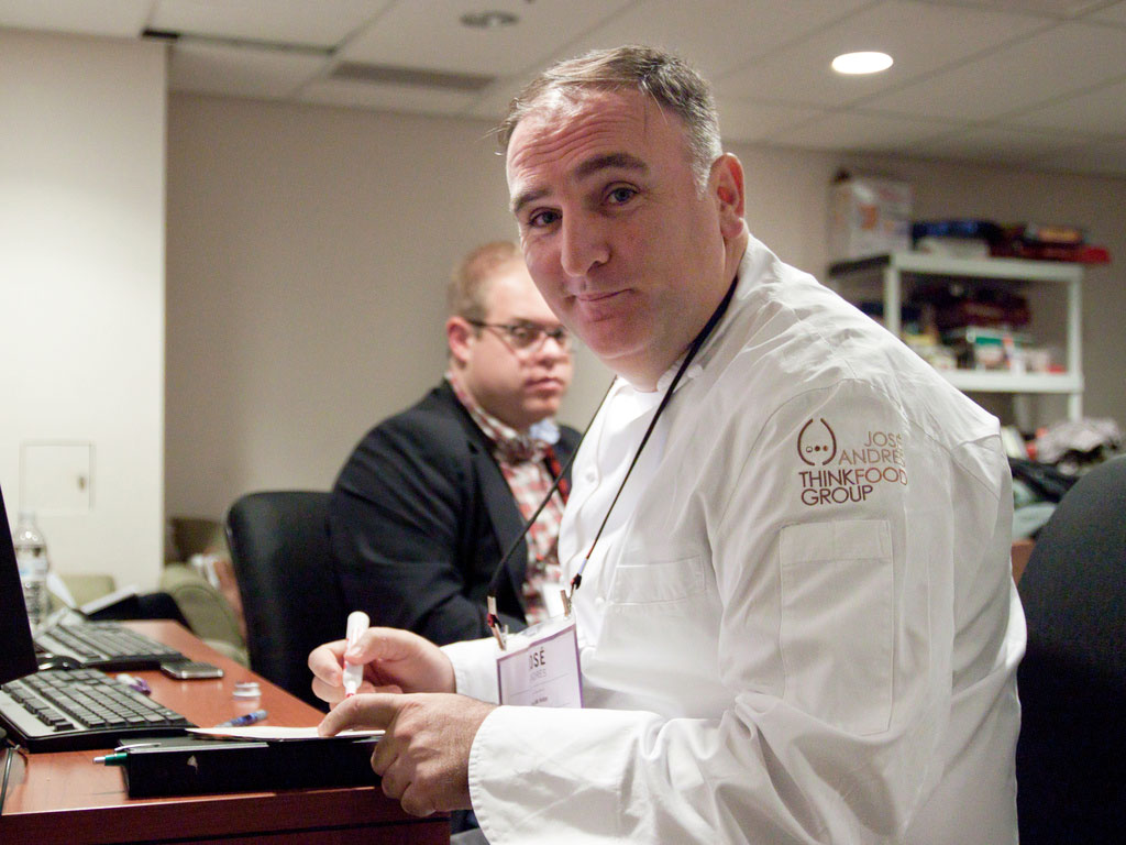 José Andrés, 2011. Photograph byThe Q Speaks, via Flickr. Creative Commons licence.