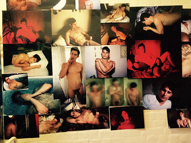 Nan Goldin, The Boy. Installation photograph by James Lingwood Courtesy of Artangel