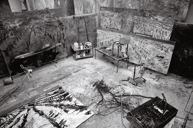 Inside Anselm Kiefer's studio at La Ribaute, Barjac, France