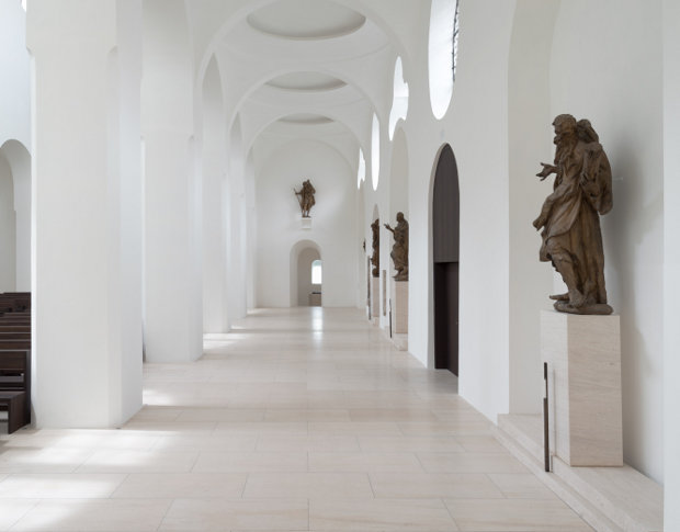 St Moritz Church by John Pawson. Photograph by Gilbert McCarragher