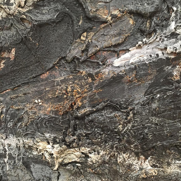 Detail: Operation Sea Lion by Anselm Kiefer, photograph by Stephen Shore. Image courtesy of Stephen Shore's Instagram