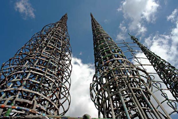 The Watts Towers by Simon Rodia